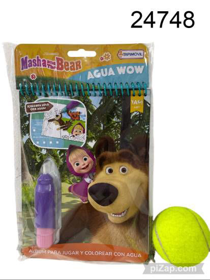 Imagen de aparte AGUA WOW "MASHA Y EL OSO" 3.25